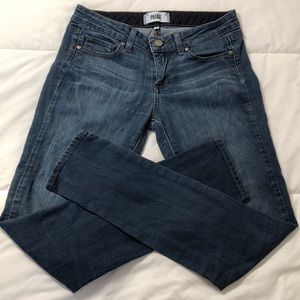 PAIGE Peg Ankle Skinny Jeans